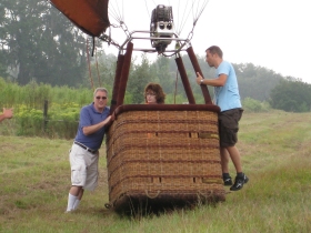 Bob Balloon Ride - Fahrt im Heißluftballon 